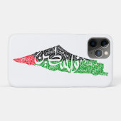 フリーパレスチナの地図と国旗فلسطين Case-Mate iPhoneケース (裏面(横))
