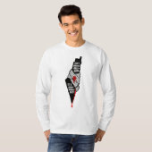 フリーパレスチナTシャツ Tシャツ (正面フル)