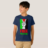 フリーパレスチナTシャツ Tシャツ (正面フル)