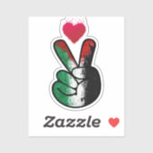 フリーパレスチナv3 シール (シート)