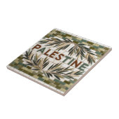 フリーパレスティナオリーブ枝モザイクセラミックタイル タイル (側面)