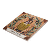 フリーパレスティナオリーブ枝モザイクセラミックタイル タイル (側面)