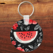 フリーパレスティナスイカ キーホルダー (正面)