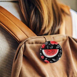 フリーパレスティナスイカ 缶バッジ