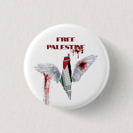 フリーパレスティボタン – Palestine Pin 缶バッジ