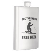 フリーヒールテレマークスキーの兄弟愛 フラスク (右)