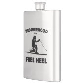 フリーヒールテレマークスキーの兄弟愛 フラスク (左)