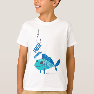 "フリーピアシング" – 危険なフック Tシャツ