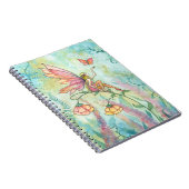 フリーフェアリーとバタフライアートby Molly Harrison ノートブック (右側)