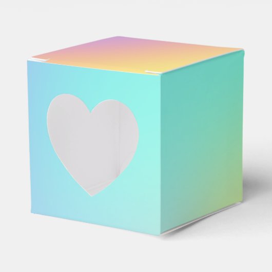 フリーフォームパステルグラデーション フェイバーボックス (正面サイド)