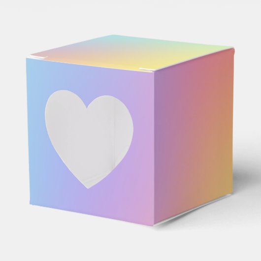 フリーフォームパステルグラデーション フェイバーボックス (正面サイド)