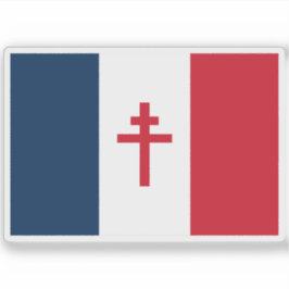フリーフランス国旗（1940年～1944年） シール