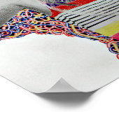 フリーフロートプリントバイメガンオナクリフフォード ポスター (角)