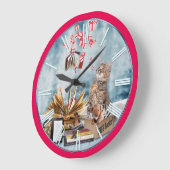 フリーブック ラージ壁時計 (傾斜)