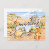 フリーブッシュ ポストカード (正面/裏面)