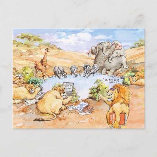 フリーブッシュ ポストカード (正面)