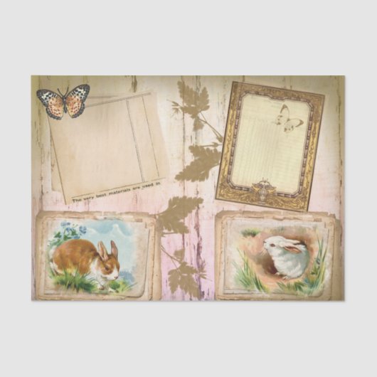 フリーホイーリングラビッツティッシュペーパー 薄葉紙 (正面)