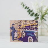 フリーホイールインタイムポストカードを持っている ポストカード (スタンド正面)