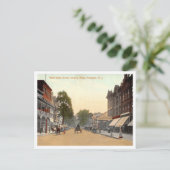 フリーホールドNJ West Main St 1910s ポストカード (スタンド正面)