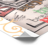 フリーポスターの解除 ポスター (角)