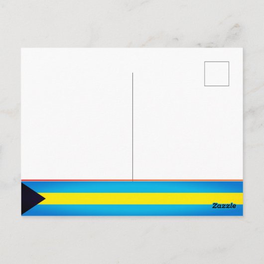 フリーポートバハマヴィンテージ土産 ポストカード (裏面)