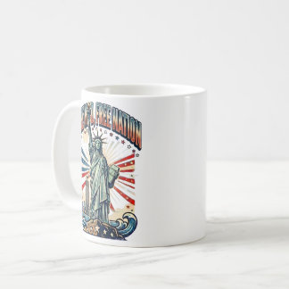 フリーマインド フリーネーション デザイン コーヒーマグカップ