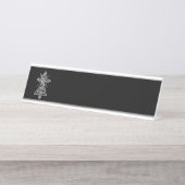 フリーマソニック十字 デスクネームプレート (正面)