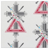 フリーマソニック十字 ファブリック (クローズアップ)