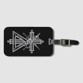 フリーマソニック十字 ラゲッジタグ (正面横)