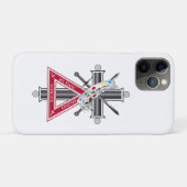 フリーマソニック十字 Case-Mate iPhoneケース (裏面(横))