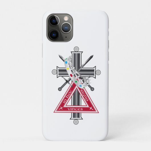 フリーマソニック十字 Case-Mate iPhoneケース (裏)