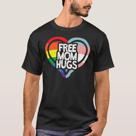 フリーマハグレインボープライドLgbt Tシャツ (正面)