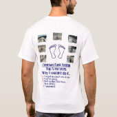 フリーマンのファンクのフッターの弁解 Tシャツ (裏面)