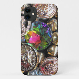 フリーマーケットきらきら光る iPhone 11 ケース