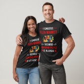 フリーマーケットでパンチを食らわせろ Tシャツ (ユニセックス)