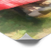 フリーマーケットで二匹のぬいぐるみ ポスター (角)