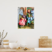 フリーマーケットで二匹のぬいぐるみ ポスター (キッチン)