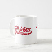 フリーマーケットのマグ コーヒーマグカップ (正面左)