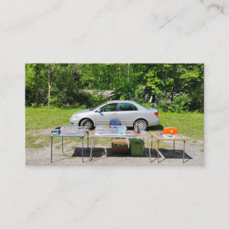 フリーマーケットカントリービジネスカード 名刺