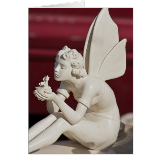 フリーマーケットカード-白人の妖精