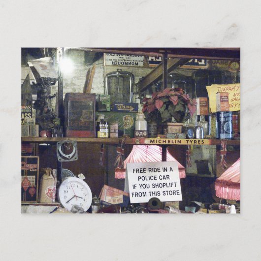 フリーマーケットスチルライフ ポストカード (正面)