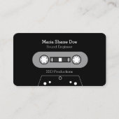 フリーミュージシャンプロフェッショナル名刺 名刺 (正面)