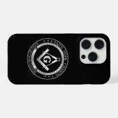 フリーメイソンリーのシンボル iPhoneケース (裏面横)