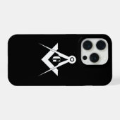 フリーメイソンリーのシンボル iPhoneケース (裏面横)