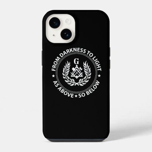 フリーメイソン エンブレム iPhoneケース (裏面)