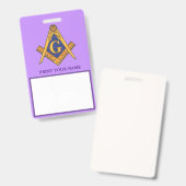 フリーメイソン バッジ (正面＆裏面)