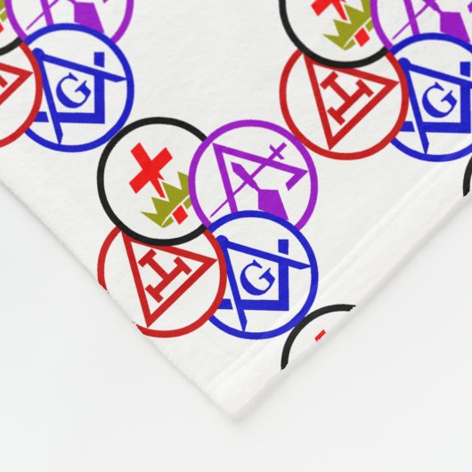 フリーメイソン フリースブランケット (角)