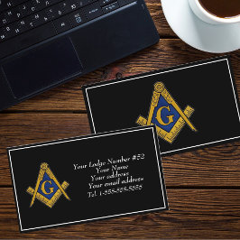 フリーメイソン フリーメイソンのシンボル メイソン 黒 名刺