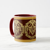 フリーメイソン マグカップ (正面左)