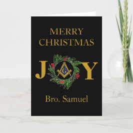 フリーメイソン メイソン クリスマス サンキューカード